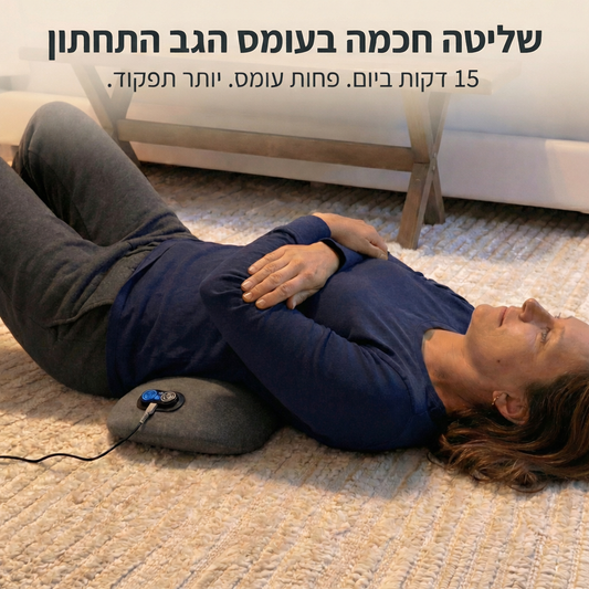 BackControl™ -  פתרון יומי לגב שלך, להפחתת כאבים