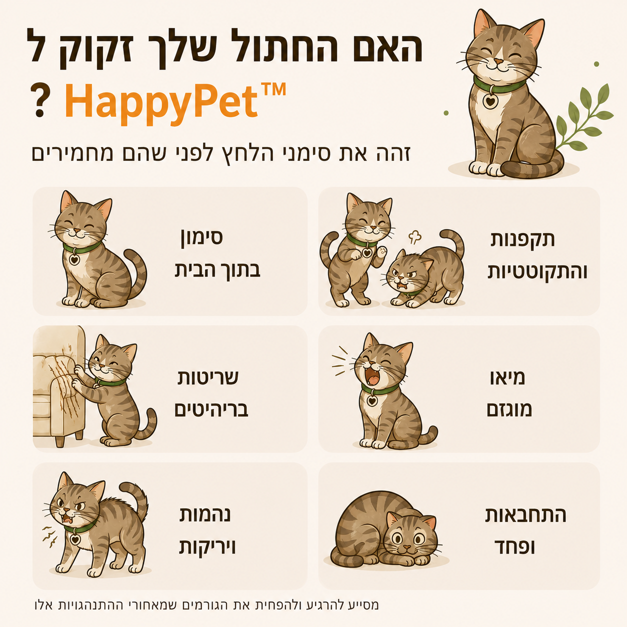 HappyPet™-  בקבוקוני מילוי לחתול